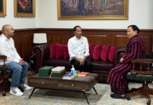 Prabowo Lancar Operasi Kaki, Jokowi Bersyukur