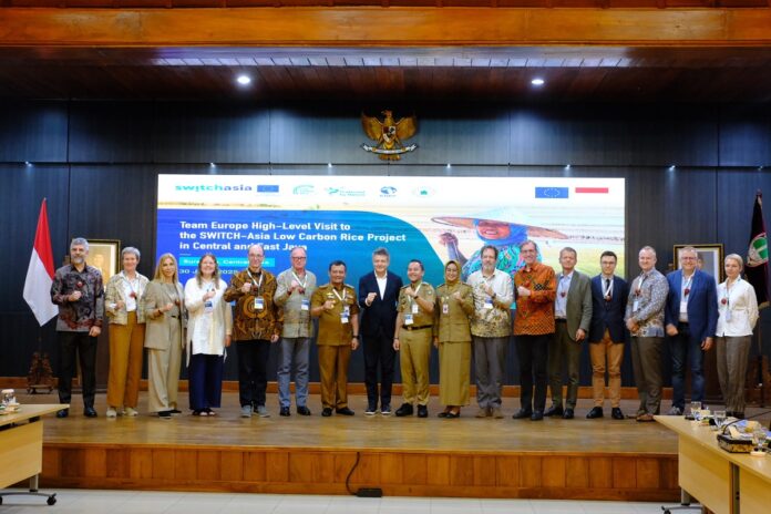 Uni Eropa Pemprov Jateng SWITCH-Asia Low Carbon Rice Project