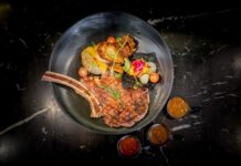The Alana Hotel Solo Sajikan Menu Spesial Liburan, Fire Grilled Smoked Local Tomahawk