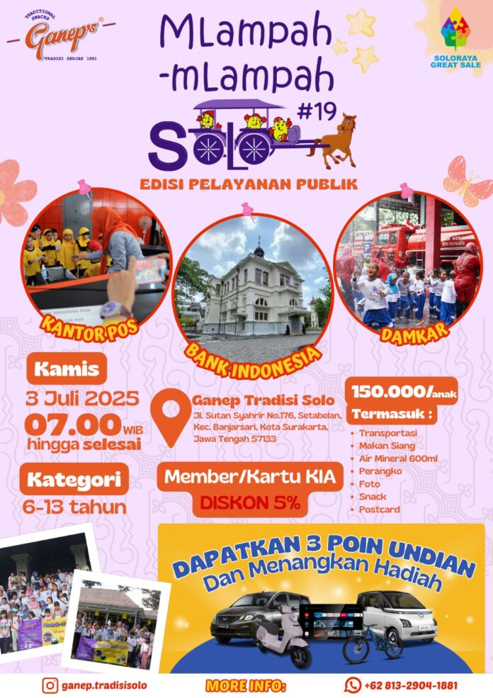 liburan edukatif Mlampah-Mlampah Solo