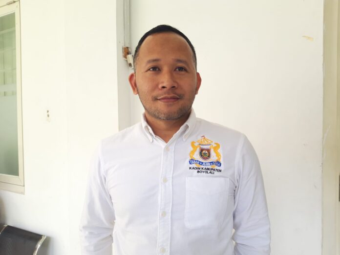 Ketua Kadin Boyolali Muhammad Fajar Sidik