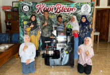 RG MIA UNS Perkenalkan Mesin Roasting Kopi Modern ke UKM Kopi Blego Wonogiri