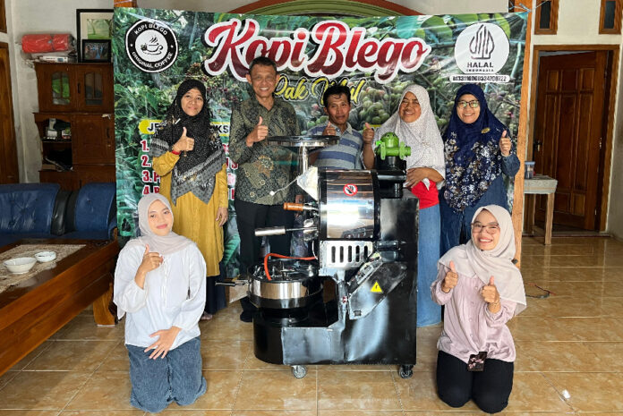 UNS mesin roasting kopi