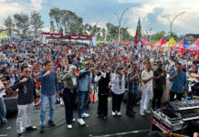 Hari Bhayangkara ke-79, Dangdut Jadul OM Lorenza Hibur Warga Sukoharjo