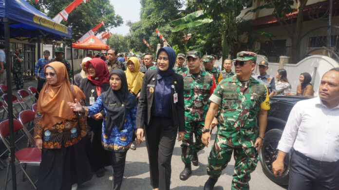 Tim Wasev Ster Mabes TNI TMMD Wilayah Kodim 0735/Surakarta