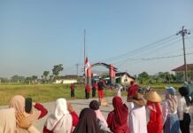 Nasionalisme Tinggi! Warga Tlawong Boyolali Laksanakan Upacara HUT RI