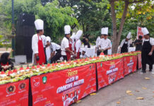 Fiesta Clash of Cooking Master Pecahkan Rekor Leprid dengan Tumpeng Serba 80