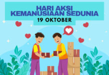 19 Oktober Diperingati sebagai Hari Aksi Kemanusiaan Sedunia