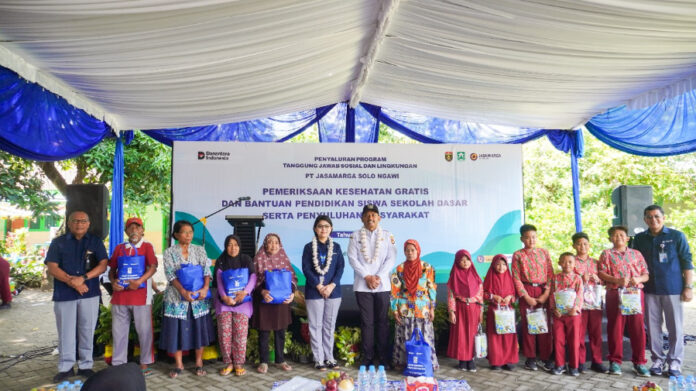 PT Jasamarga Solo Ngawi JSN bantuan Ngawi