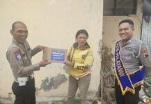 Apresiasi Wajib Pajak, Satlantas Sukoharjo Berikan Bantuan Sembako