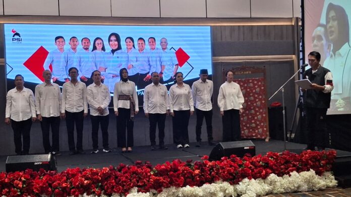 Wakil Wali Kota Solo Astrid Widayani dilantik sebagai Ketua DPD PSI Solo. Foto: Istimewa