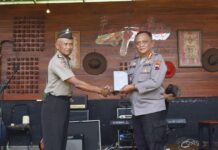 Purna Tugas dan Ulang Tahun ke-58, Iptu (P) Andreas Tri Hastata Luncurkan Buku “Jejak Pahlawan Senyap”