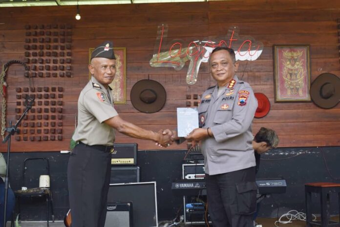 tasyakuran purna tugas Iptu (Purn) R. Andreas Tri Hastata buku Jejak Pahlawan Senyap