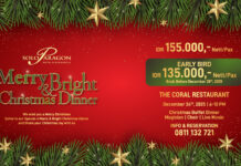 Sambut Natal, Solo Paragon Hotel Hadirkan Merry & Bright Christmas Dinner