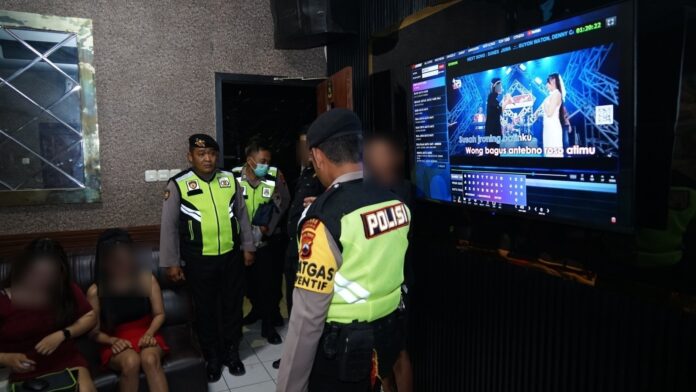 Polres Sukoharjo gelar razia di temlat hiburan.(Dok. Humas Polres Sukoharjo)