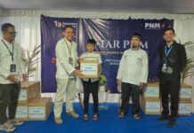 Ramadan, BMM dan PNM Wonogiri Gandeng Solopeduli Salurkan Paket Cinta Yatim