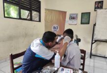 Cegah Gangguan Pendengaran Siswa, Perhati-KL Solo Gelar Skrining Digital di SMPN 5 Surakarta