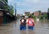 Banjir Rendam 8 Kelurahan di Solo, PMI Terjunkan Ambulans dan Salurkan Air Bersih