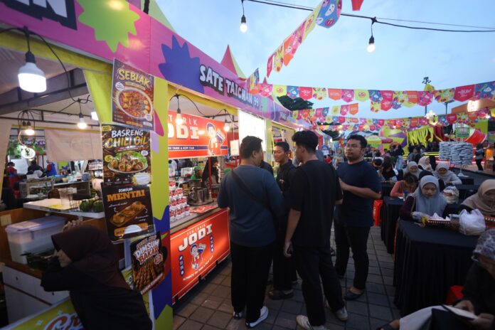 Suasana Uleg Bazar Kuliner (UBK) 2026 di Pamedan Pura Mangkunegaran Surakarta.(Dok Foto Istimewa)