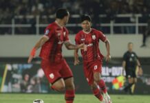Persis Solo Dibayangi Degradasi, Hasil Madura United Jadi Penentu Persis Solo ditahan imbang Persebaya Surabaya di Stadion Manahan Solo, Sabtu 9 Mei 2026. foto: Instagram/persisofficial