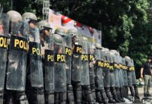 Persis vs Persebaya Tanpa Bonek, Polisi Perketat Penjagaan di Perbatasan, Terminal dan Stasiun Polresta Surakarta menyiagakan 510 personel gabungan dikerahkan untuk menjaga kondusivitas pertandingan, Persis lawan Persebaya, Sabtu, 9 Mei 2026.