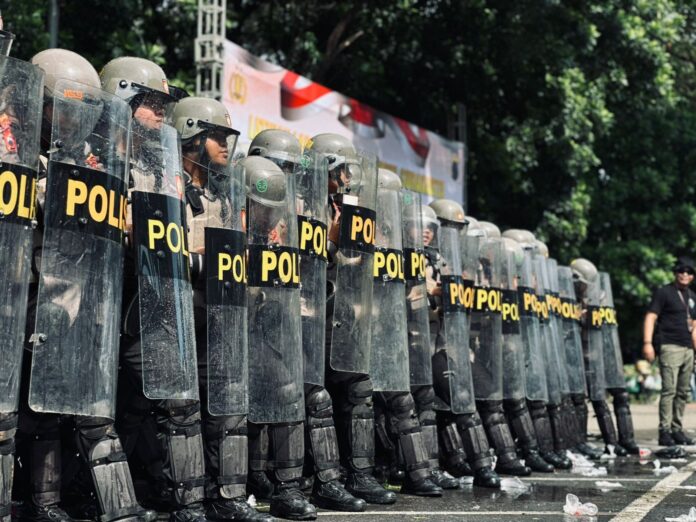 Polresta Surakarta menyiagakan 510 personel gabungan dikerahkan untuk menjaga kondusivitas pertandingan, Persis lawan Persebaya, Sabtu, 9 Mei 2026.