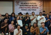 Gigih Wiyono Dilantik Jadi Ketua DPW SMI Jawa Tengah di Surakarta