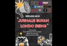 “Jurnalis Bukan Londo Ireng”, Besok Gabungan Pers dan Elemen Sipil Demo di Monumen Pers Solo