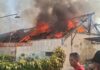 Kebakaran Hebat di Panularan Solo: 12 Rumah Ludes Terbakar, Belasan KK Mengungsi