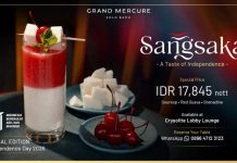 Grand Mercure Solo Baru Rilis Sangsaka, Minuman Spesial Kemerdekaan RI