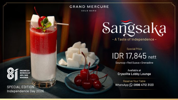 menu HUT ke-81 RI grand mercure solo baruSangsaka